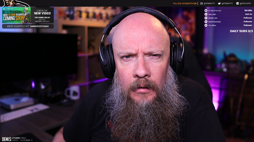 omnicpost's tweet photo. STREAMING! https://t.co/XonW7mnUZz Playing Overwatch with viewers and yeeting myself off maps. Come join us! #streamer #smallstreamer #belgianstreamer #overwatch #blizzard #twitchstreamer #twitchgamer #gaming https://t.co/Giu6ASPCfe