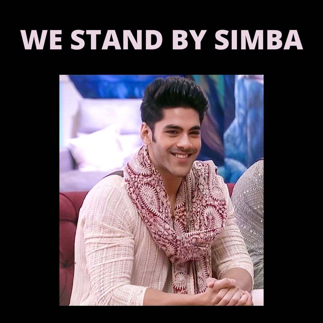 Indraji86561101's tweet photo. His mother is his everything.. MAA ki GALLI is not acceptable & #Simba will not tolerate that bs..
#SimbaNagpal
WE STAND BY SIMBA
#WeStandBySimba https://t.co/3t2Zz6jcAF