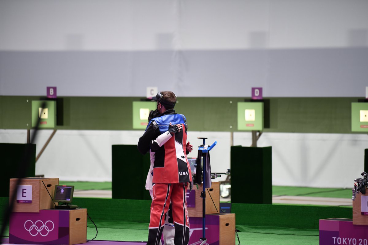 USAShooting's tweet photo. #Ready to feel all the feels again

Countdown to #Paris2024 is on, 998 days to go....

Comment below your favorite moment from the #Tokyo2020 Olympics/Paralympics ⬇️

#USAShooting #USAShootingTeam https://t.co/MRY8NE7sn6