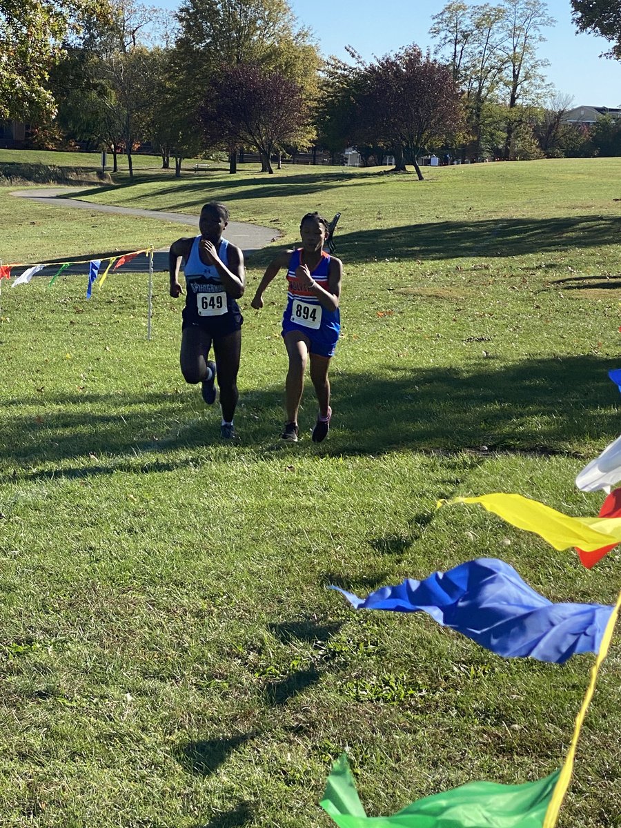 WMRinesSports's tweet photo. Congratulations to our 3 female runners; Emily, Ami, and Elisa, who all set Personal Records at todays county championships. Yes, Ladies! So proud! Next up regionals on Thursday! 

#RinesontheRise https://t.co/9iGAY9F2A7