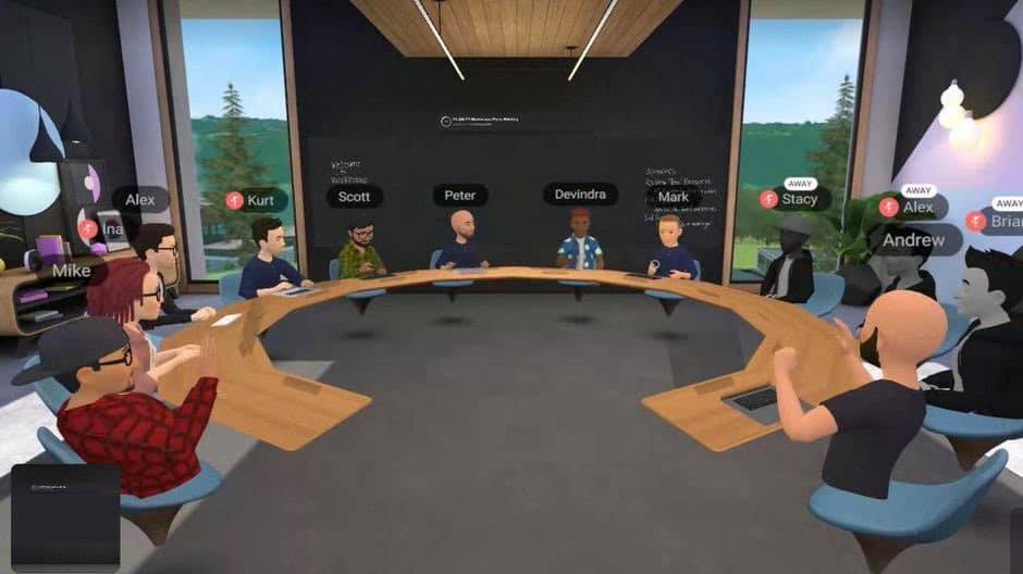Prospectiva_MX's tweet photo. ¡ES OFICIAL!
Mark Zuckerberg presenta #Metaverso  un mundo virtual que planea suplantar las dinámicas en persona como conferencias, videojuegos, reuniones, viajes, entretenimiento y más. ¿Tú qué opinas de esta nueva "Metarrealidad"? https://t.co/Ezgw3HYtjh