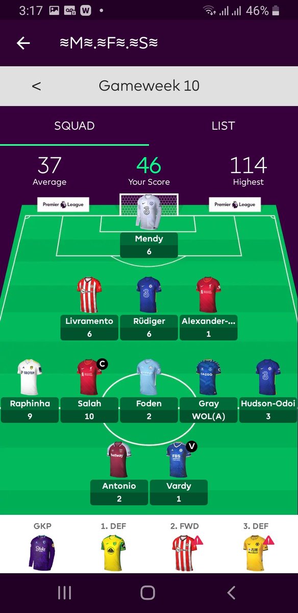 jaden_fpl's tweet photo. This match decides green arrows or red arrows 😅 #FPL #FPLCommunity https://t.co/fNxFcqa9lk