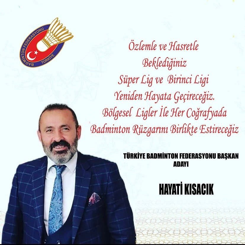 Badminton da federasyon kurulları yeniden yapılandırılarak hakemlere ve antrenörlere kaliteli eğitim olanakları için 

#BadmintonaHayatiÇözüm