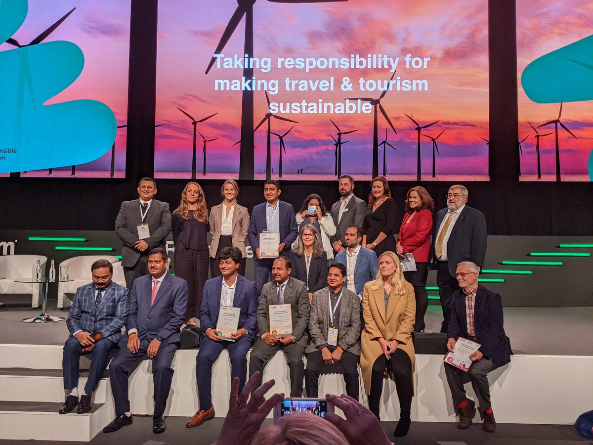 PhilippaKaye's tweet photo. India dominates at Responsible Tourism #wtm2021 winning 4/6 of the Global Awards on the backdrop of @COP26. Way to go India! #Sustainability @PMOIndia @CMOfficeUP @CMMadhyaPradesh @CMOMaharashtra @NFPexplore @villageways @tigertrails1 @Indianexperien1 https://t.co/kOsKKnsH3a