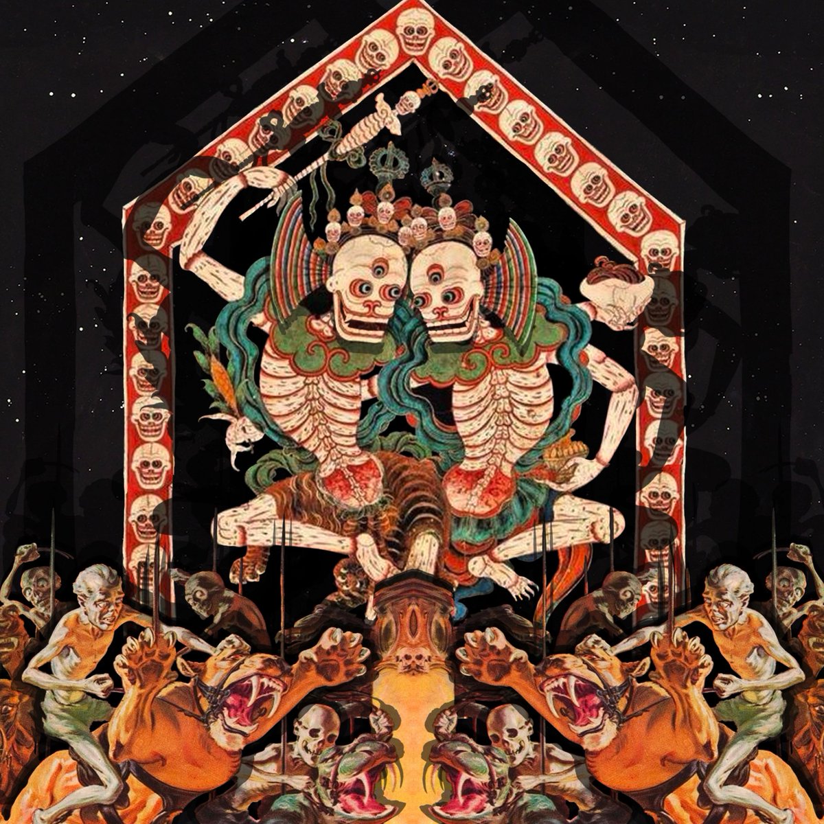 paperbuddha's tweet photo. ✂️💀 Last One! 💀✂️

The FINAL spooky season #PaperBuddha is live on @hicetnunc2000 and there is only one left!! 

The Arena
66 $XTZ
1/6

👇 Link in comments 👇 https://t.co/p76wAEKr24