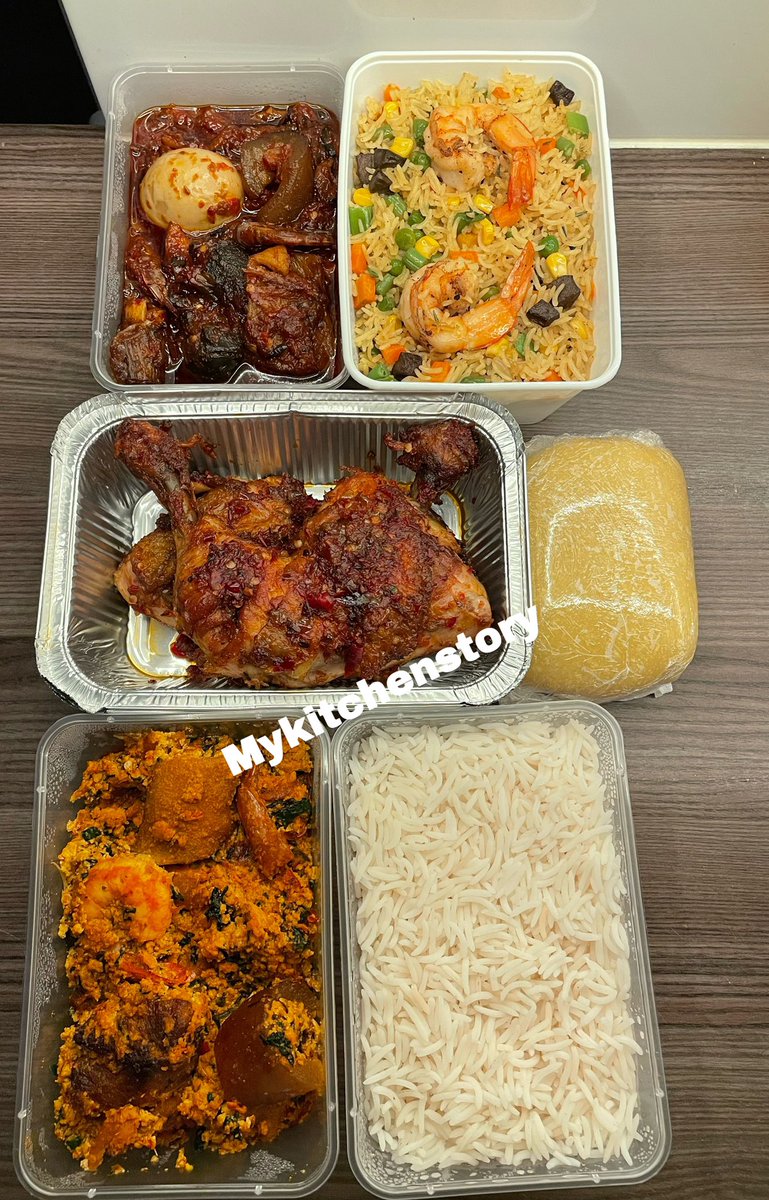 Tem_unusual's tweet photo. When your fav tastes your food and comes back to patronise you, you’ve done a great job. Thanks @Symply_Tacha 👑for the support 🙏
Is it safe to add #celebritychef to my profile? 😂😂😂
Guys ! Guess the delicacy she loved best! 😍😍😍 btw* she loved everything* https://t.co/dtMNxiVB5L
