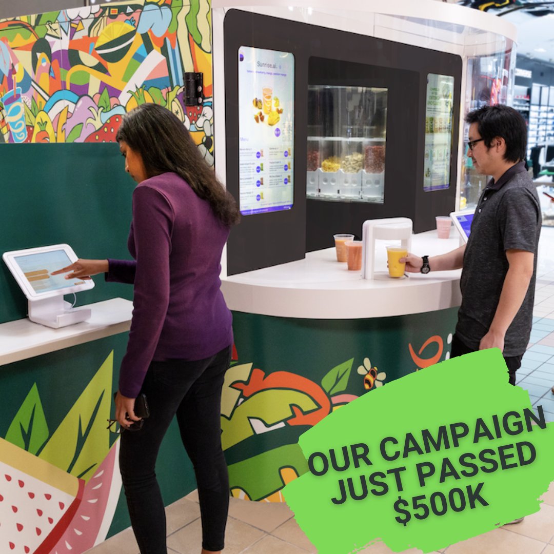 myblendid2's tweet photo. We are excited to announce that we are riding into the last 3 weeks of our campaign with full momentum - thanks to over 300 investors, we’ve surpassed $500K raised!

Invest today if you haven't already - https://t.co/AcMn7euUqM https://t.co/QCPpOqB4R3