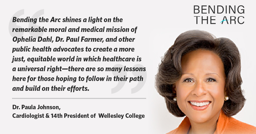 .<a href="/DrPaulaJohnson/">Paula Johnson</a>, Cardiologist and 14th President of <a href="/Wellesley/">Wellesley College</a>, had this to say about Bending the Arc ⬇️ 

#BTAfilm is streaming now on Netflix; check it out and give it a thumbs up: Netflix.com/watch/80170312
