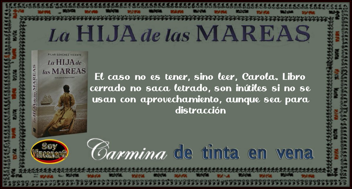 Creo que no todo estarían de acuerdo con esa afirmación de Don Francisco, hay quienes lo usan como decoración. Mi abuelo solia decir "llibre tancat no fa mestres". #LaHijaDeLasMareas @psanchezvicente <a href="/RocaEditorial/">Roca Editorial</a> #SoyYincanera <a href="/Ana_Kayena/">Kayena</a> <a href="/IslaMilPalabras/">LaIslaMilPalabras</a> <a href="/Librosxdoquier/">Librospordoquier</a>