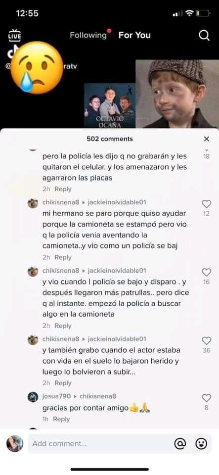 JesusZa40944804's tweet photo. @lopezobrador_ justicia, justicia para Octavio Ocaña (Benito de vecinos)
Exigimos que se esclarezca este caso desde Reynosa Tamaulipas https://t.co/MBaycDwTEt