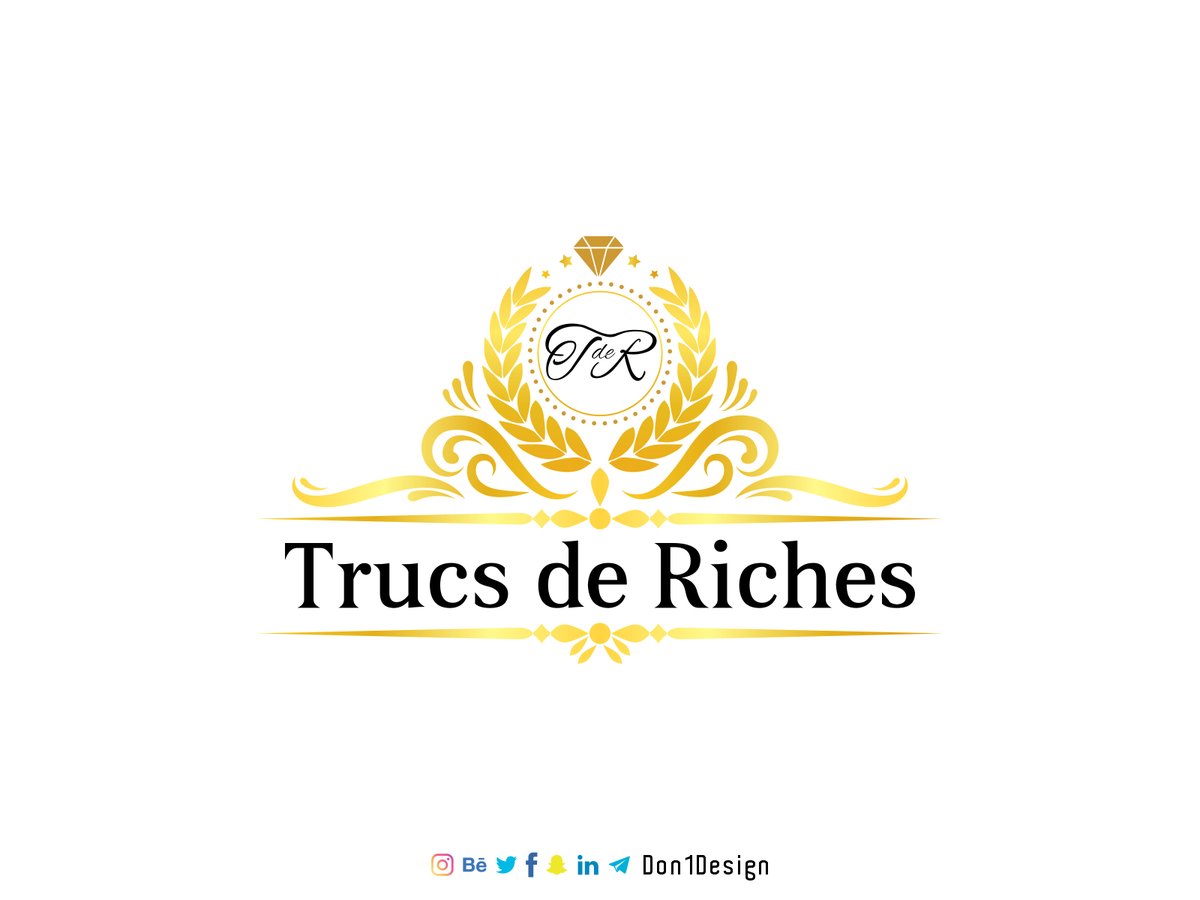 Don1Design's tweet photo. Trucs de Riches is a multi-services company that operates in the luxury stuff in the Dominican Republic, they reached to us to design their logo.

For any Graphics Design work contact us at info@don1design.com

#D1D #Don1Design #logo #designlogo #designer #graphicdesign https://t.co/PpICU2P7Nc