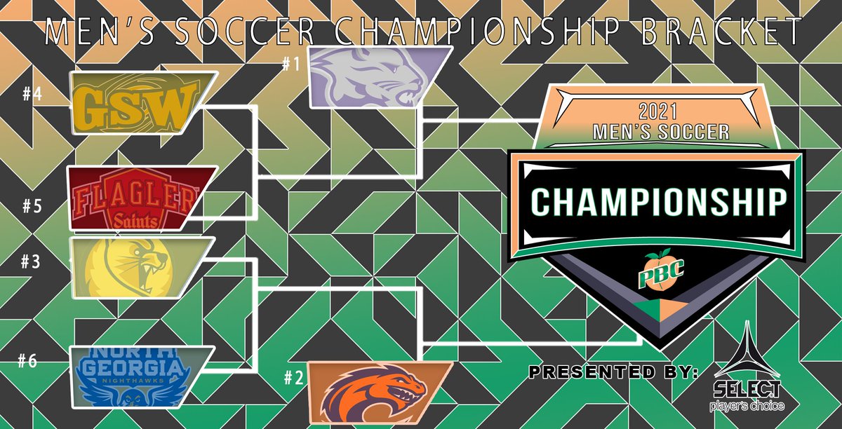 Peach Belt Releases Men's Soccer Tournament Bracket!  bit.ly/2ZPstRZ #PBCDOMINANT