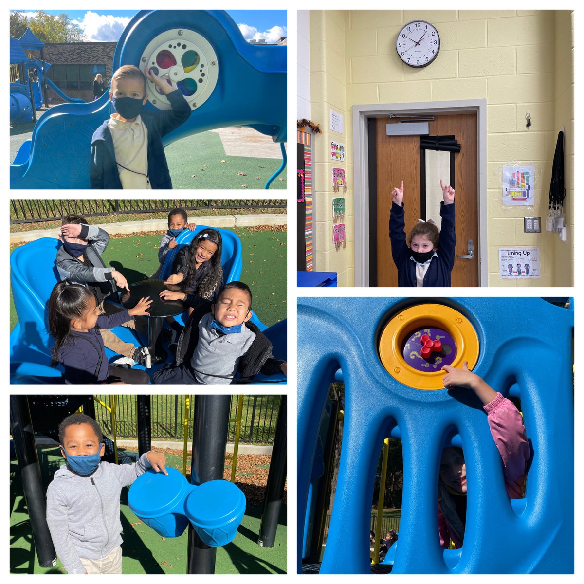 Mission for today: find as many circles as possible! ⭕️ #webelieveinflc #kindergartenfun