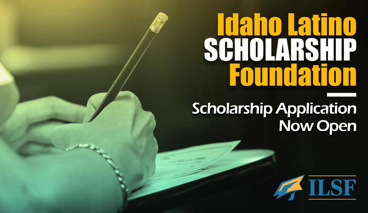 IdDeptOfEd's tweet photo. #Scholarship Opportunity! The #Idaho Latino Scholarship Foundation scholarship is open to high school students in Idaho (or postsecondary students attending an institution in Idaho for undergraduate studies) who are of Hispanic/Latino descent: https://t.co/cJ5McAvf3I
#idedu https://t.co/X6Yw5aQLml