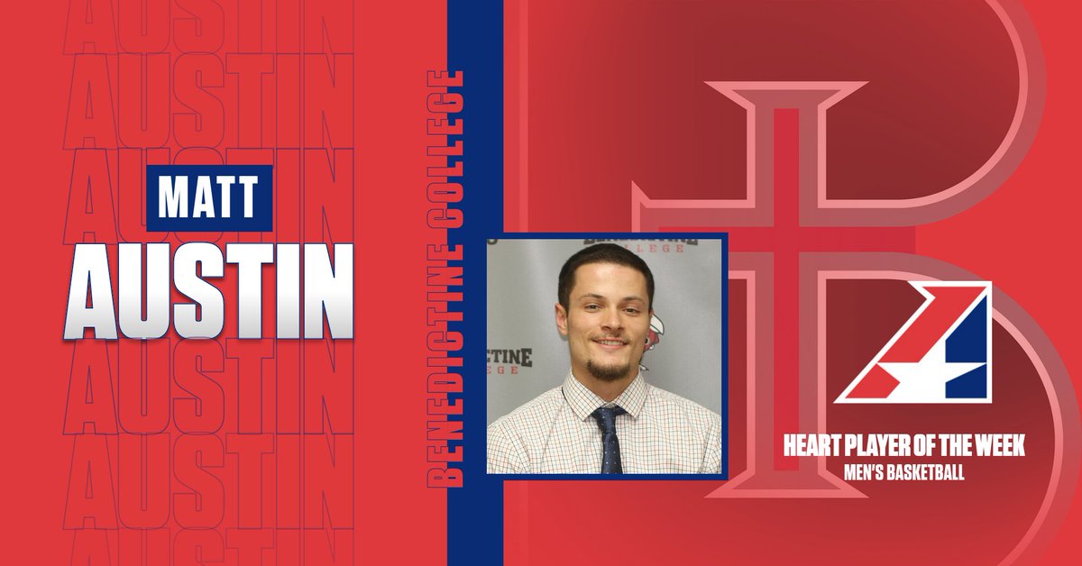 M🏀, <a href="/ravenathletics/">Raven Athletics</a> Matt Austin is the recipient of the first Heart Men's Basketball Player of the Week award of 2021-22!

heartofamericaconference.com/sports/mbkb/20…