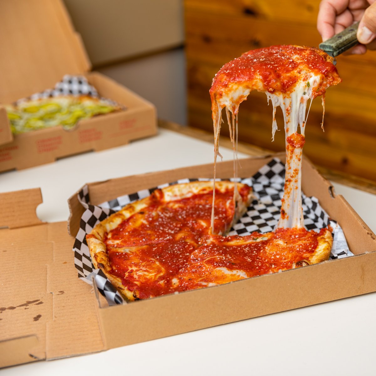 WeArePizzaMia's tweet photo. There are three food groups: crust, sauce, and cheese. #pizza https://t.co/hFxI6VVyzJ