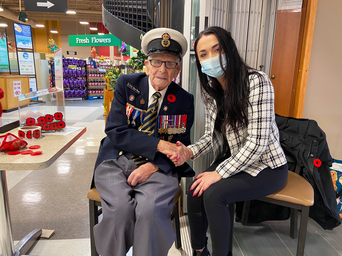 This evening I will try to fill some big shoes as I step in for the wonderful <a href="/bethpenneyNL/">Beth Penney</a> 

This weeks segment of Silver Linings will feature the amazing Rod Deon. A 100 year old war veteran who now sells poppies with the Royal Canadian Legion in NL.