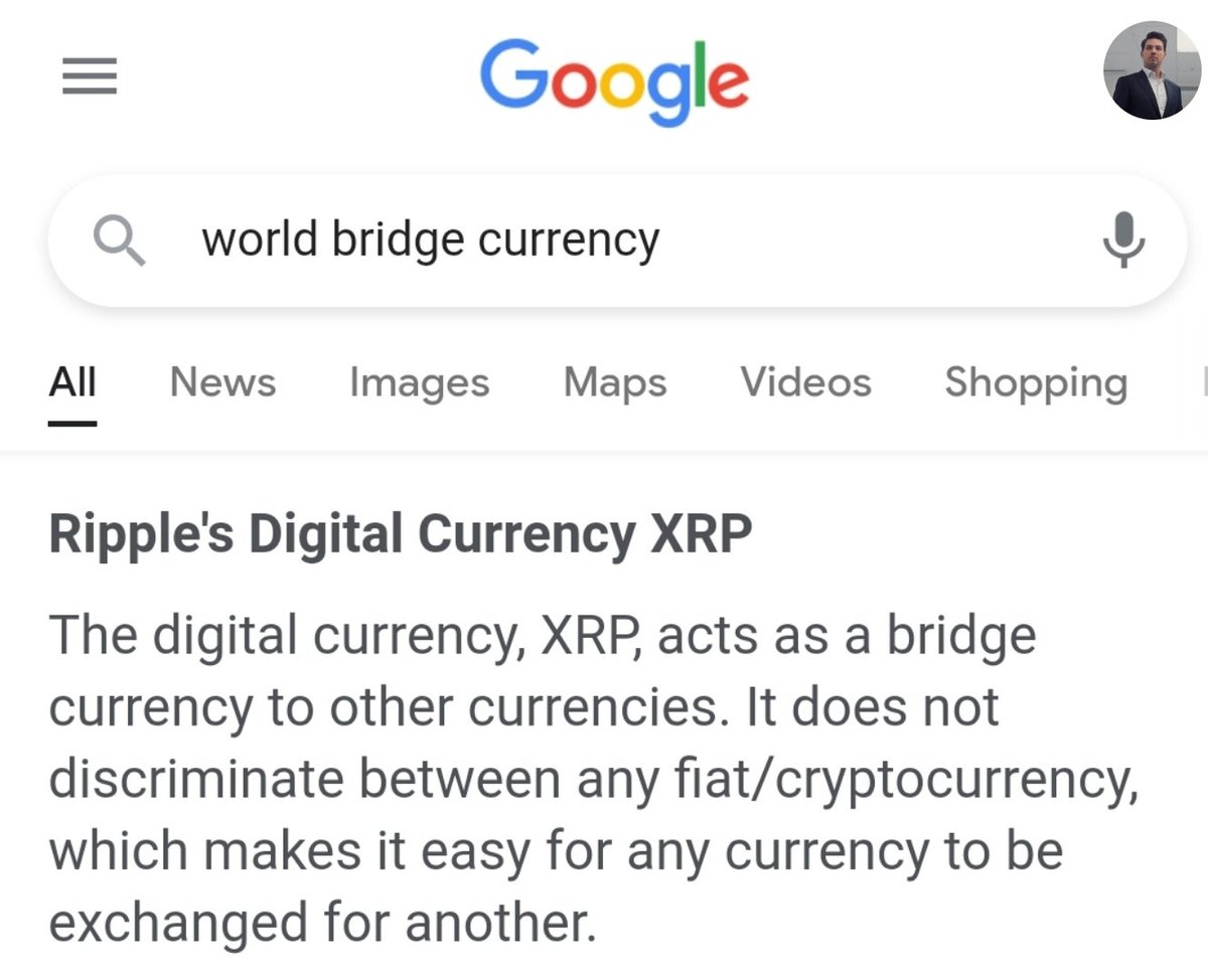 UniverseTwenty's tweet photo. #Google World Bridge Currency. Still You Dont Believe In #Ripple #XRP ?? #Google Told You To Buy #XRP 😉 https://t.co/rfbGzkl41U