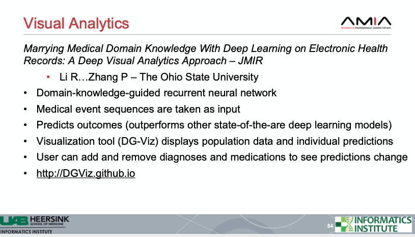 Ping Zhang (@aimedlab) on Twitter photo So thrilled that our paper on deep visual analytics of EHR data was highlighted in #AMIA2021 <a href="/ciminoj/">James Cimino</a>'s AMIA Year-in-Review. Paper: jmir.org/2020/9/e20645/ <a href="/OSUengineering/">OSUengineering</a> <a href="/OSUbigdata/">OSU Translational Data Analytics Institute</a> <a href="/OhioStateMed/">The Ohio State University College of Medicine</a> <a href="/jmirpub/">JMIR Publications</a> <a href="/AMIAinformatics/">AMIA</a> So thrilled that our paper on deep visual analytics of EHR data was highlighted in #AMIA2021 <a href="/ciminoj/">James Cimino</a>'s AMIA Year-in-Review. Paper: jmir.org/2020/9/e20645/ <a href="/OSUengineering/">OSUengineering</a> <a href="/OSUbigdata/">OSU Translational Data Analytics Institute</a> <a href="/OhioStateMed/">The Ohio State University College of Medicine</a> <a href="/jmirpub/">JMIR Publications</a> <a href="/AMIAinformatics/">AMIA</a>
