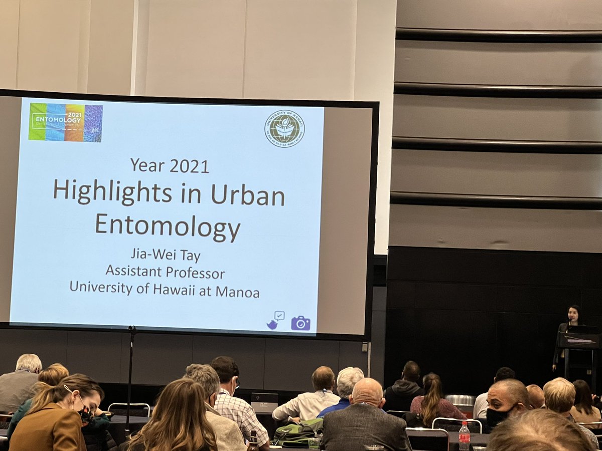 MUVE_ESA's tweet photo. We have our urban entomology highlights next with Dr. @TayUrbanEntoLab! https://t.co/W77jQVCeas