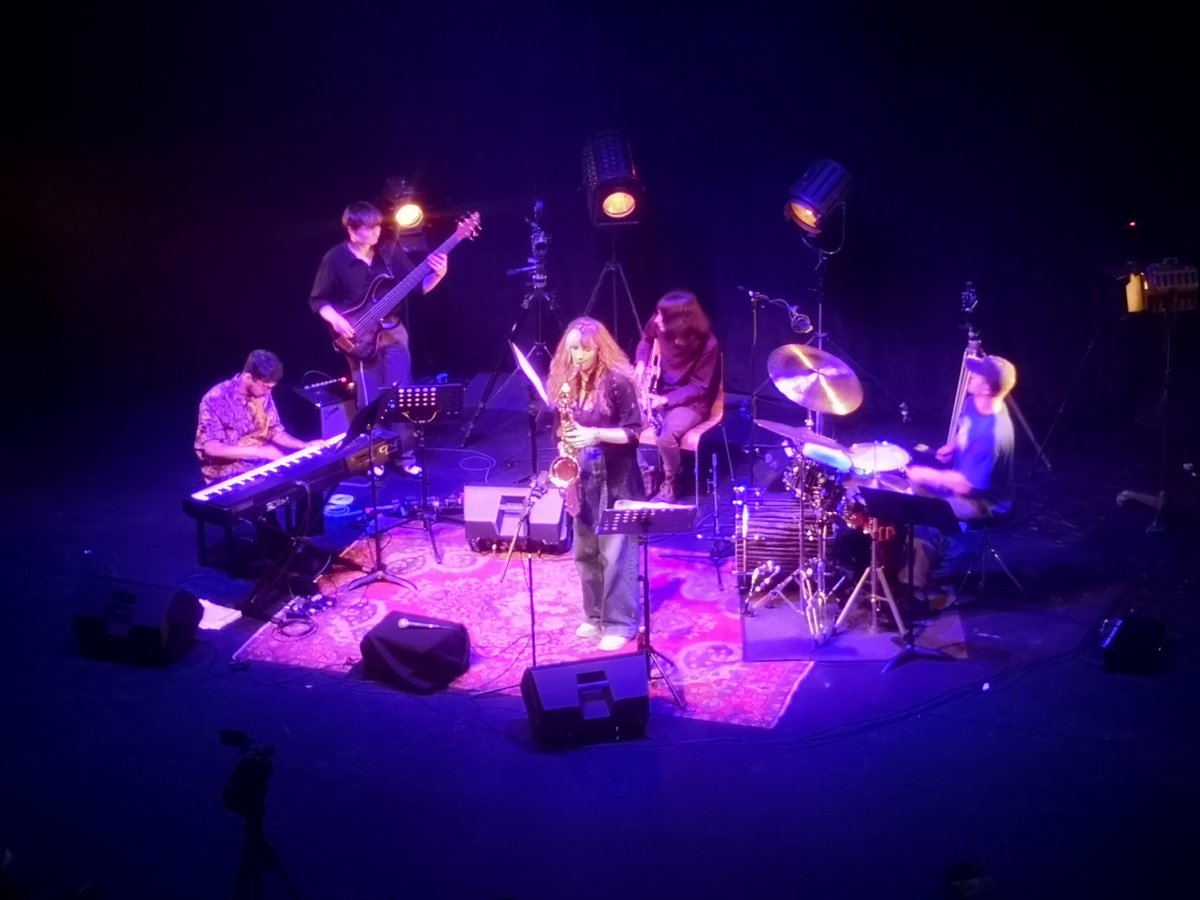 gbaudiouk's tweet photo. Rachel Duns Quintet. Jazz at @SoundhouseOrg at @traversetheatre #jazz #soundhouseorg #rachelduns #racheldunsquintet #soundmixbygrahambodenham https://t.co/XSA0HnqkvY