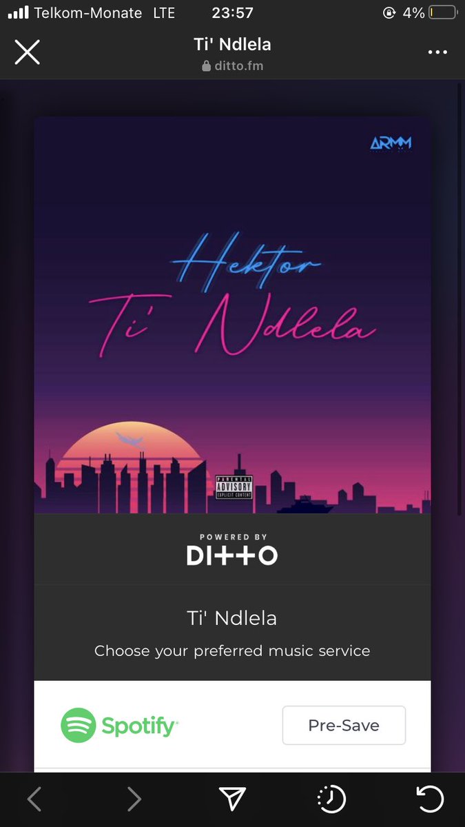 HektorODY's tweet photo. My 2nd Single From My TrapPack #BamdoVibrations titled #TiNdlela🚀🚀 drops on the 6th
PRE-SAVE link : https://t.co/Wf9ugVEibO
Do the Most https://t.co/9IZi6GWCtq