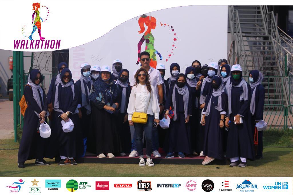 WalkathonP's tweet photo. A glimpse of the event with @AzharAli_ & @iFaheemAshraf leading with example at the Walkathon.
#WalkathonPakistan #HarQadamSehatKiTaraf https://t.co/vNYic3Gdqy