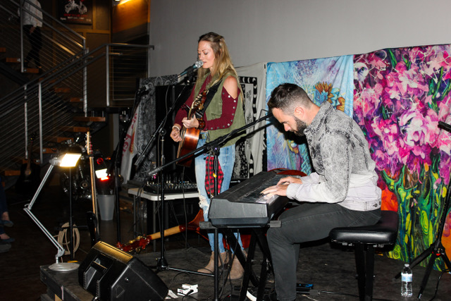 EnvirolutionORG's tweet photo. Thank you Solvy and KRI Architecture, for hosting the music fundraiser! We raised over $500, which will go to student scholarships for our Sustainability Expedition in April.Thank you to everyone that attended and supported this event. #funraiser #Solvy #KRIArchitecture #thankyou https://t.co/h7j0LsJrgR