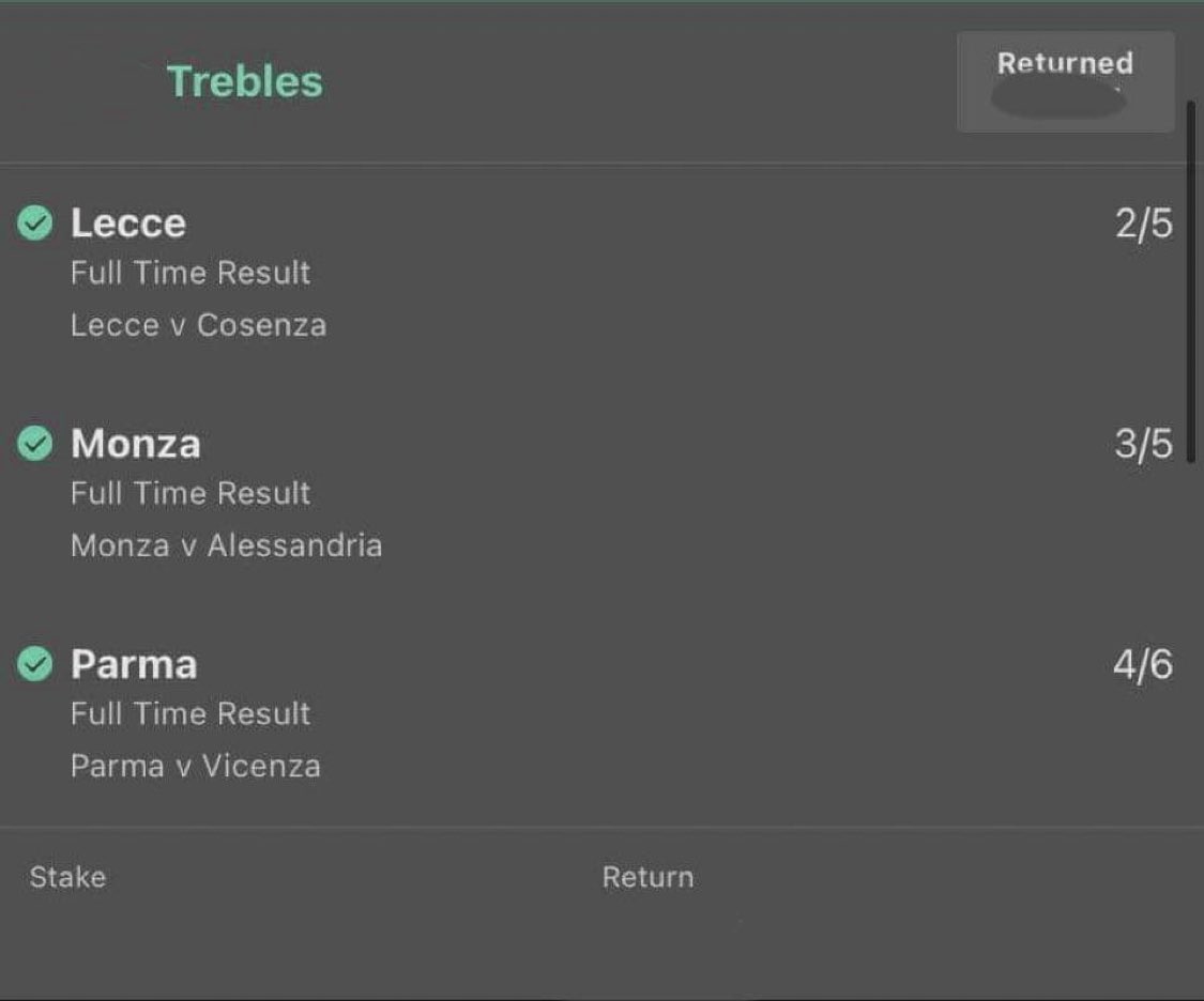 TheCornishTips1's tweet photo. Booooooom 🔥🔥🔥 another 3 pointer lands to get the week off to a flyer #italianjob #bettingtips #bettingtips https://t.co/1EDR1R0hC7