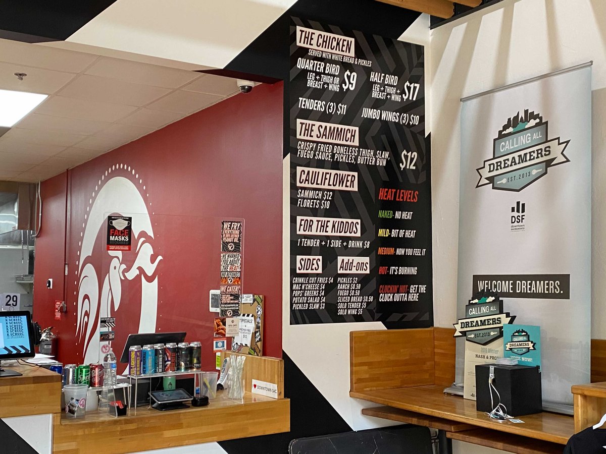 DowntownSac's tweet photo. VOTING ENDS ON TODAY! 
Head down to @NashandProper in #DowntownSac and vote for your favorite 2021 #CallingAllDreamers finalist 🗳 
If you can’t make it to their store in #DowntownSac, make sure to vote online at ➡️ https://t.co/SrHBpkf8Lk https://t.co/3N2pXIMQcg