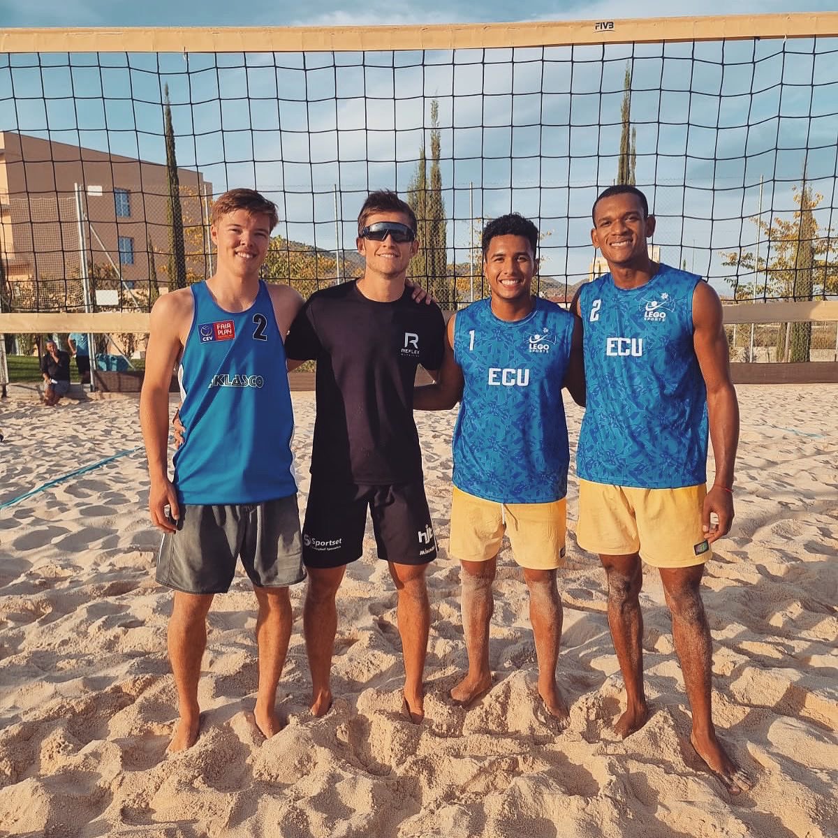 This for me is what Beach Volleyball is all about…travelling, meeting new people, competing hard, learning and making memories 🙏🏻