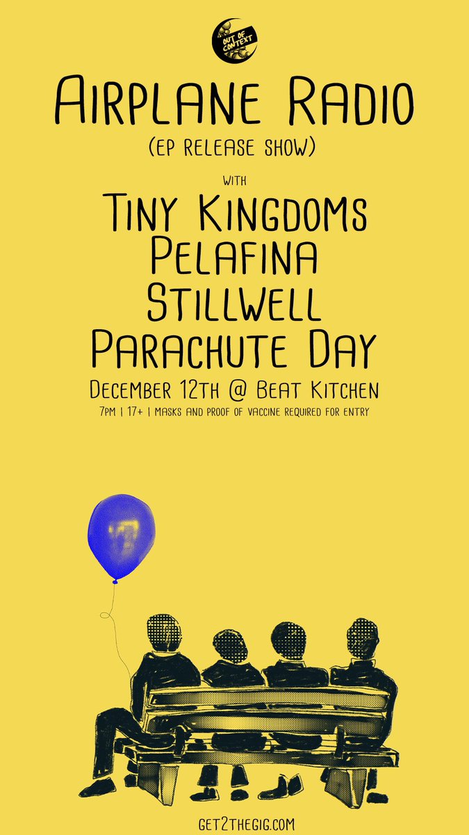 What if this time we don’t stop after releasing this EP??? We can’t believe our first show with these songs is with such a stacked lineup! Couldn’t be happier to be back!!
