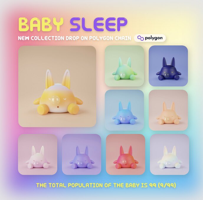 tawan__s's tweet photo. 3D MONKEY (ETH)
https://t.co/fYORwOqm7c
3D BABY SLEEPING (MATIC POLYGON)
https://t.co/PdbBuRSzeA
.
Discord : https://t.co/ImwvOyHBZV
.
#NFT #NFTs #nftcollector #NFTartist #NFTTHAILAND #NFTthaicommunity #nftcommunity #Collectors  #Opensea #ETH #CryptoNinja二次創作 https://t.co/fwhw552kbN