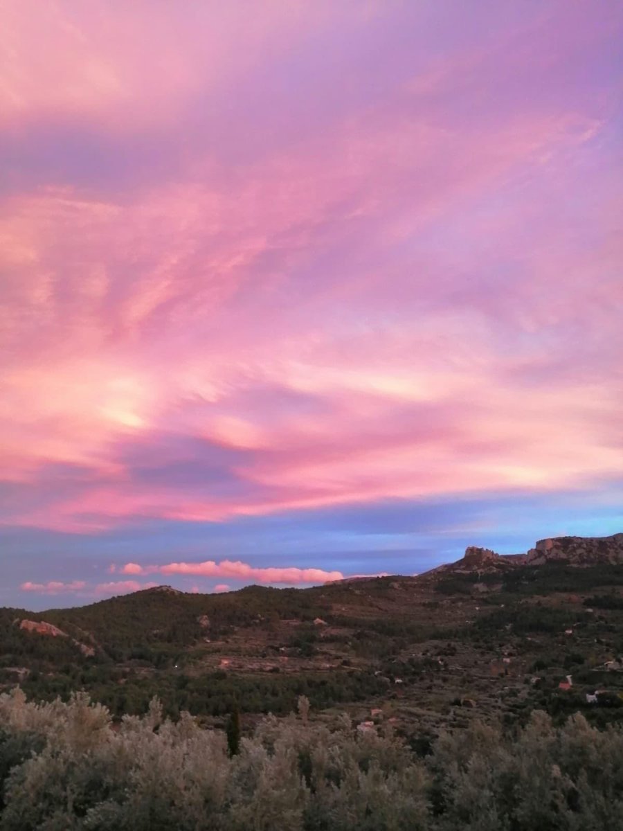 lauraescx's tweet photo. Mi abuela le ha hecho fotos al atardecer para enviármelas porqué me he dormido y no lo he visto. Es que es maravillosa💞💞 https://t.co/t1qhierVEj