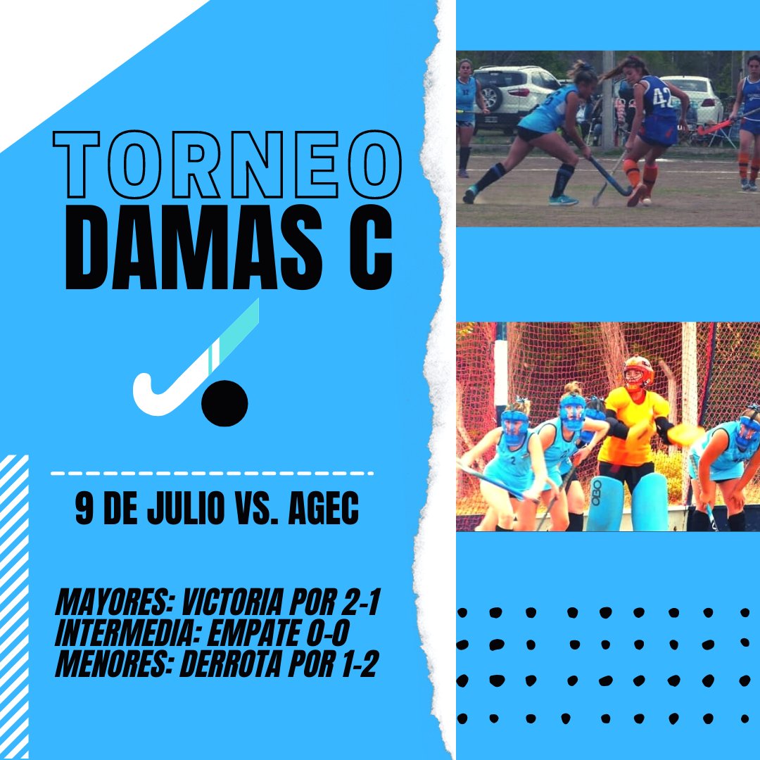 CS9JOficial's tweet photo. 📌Resumen del Hockey de fin de semana🏑

El pesado domingo, 9 de julio visito las cercanías de Alta Gracia para enfrentar a AGEC, por la primera jornada de la segunda fase del torneo Damas C.

Resultados:

Mayores: victoria por 2-1
Intermedia: empate 0-0
Menores: derrota por 1-2 https://t.co/gRl1ekjCBk
