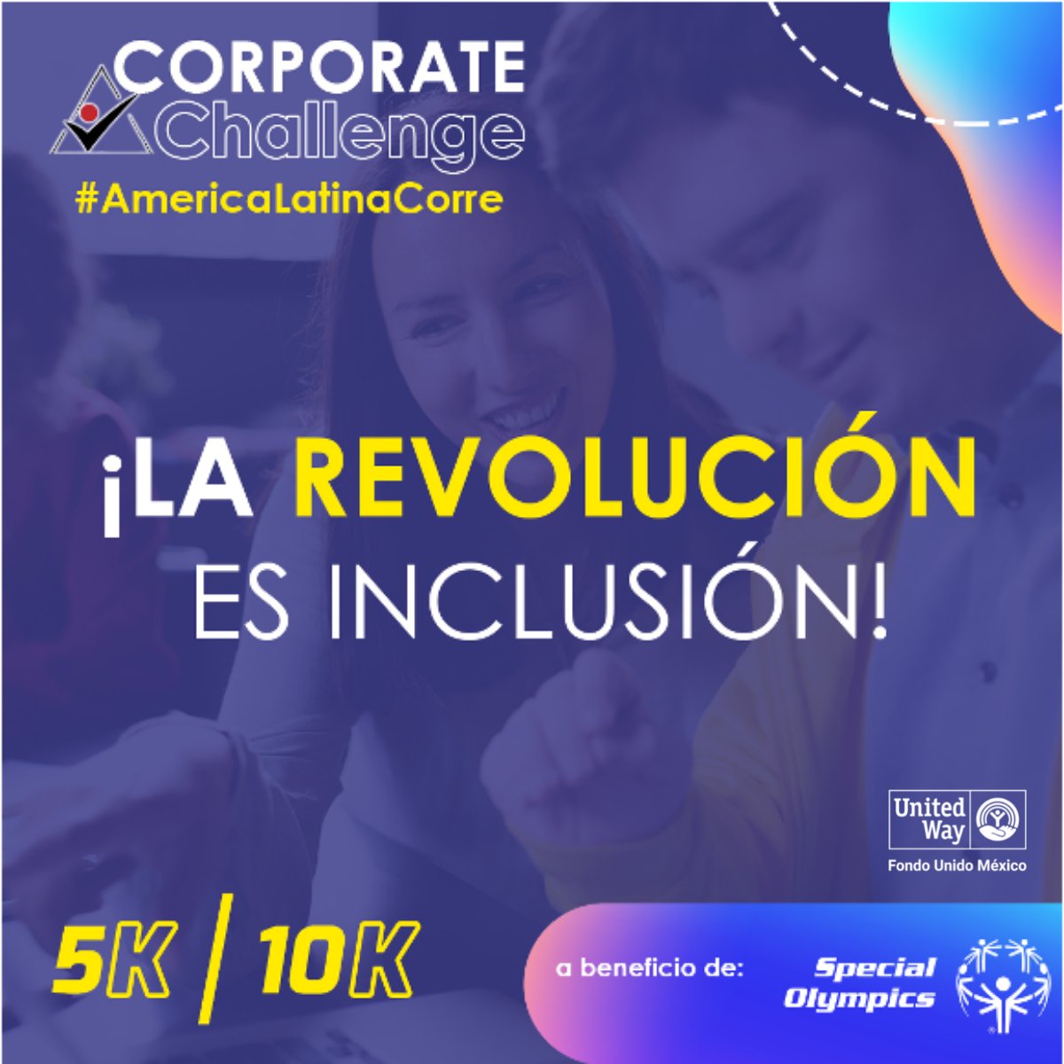 FondoUnidoMx's tweet photo. Checa de qué trata y cómo puedes ser parte del reto #40Challenge, la carrera corporativa que unirá a más de 20mil personas en Latinoamérica. ¡Únete por la inclusión y el deporte! https://t.co/PoGez1f3Qn

.@SOMEXICO_ 

https://t.co/PoGez1f3Qn

#CorporateChallengeLAT #ViveUnido https://t.co/4rg15vLfy0