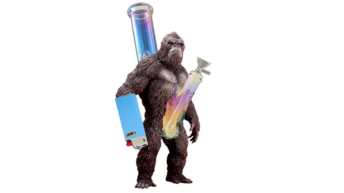 jukujupiter's tweet photo. @wildcardgamep2e This is Tong the king kong bong #wildcard #wildcardp2e #tacocattoken #halloween https://t.co/zcL1Ja4ofz