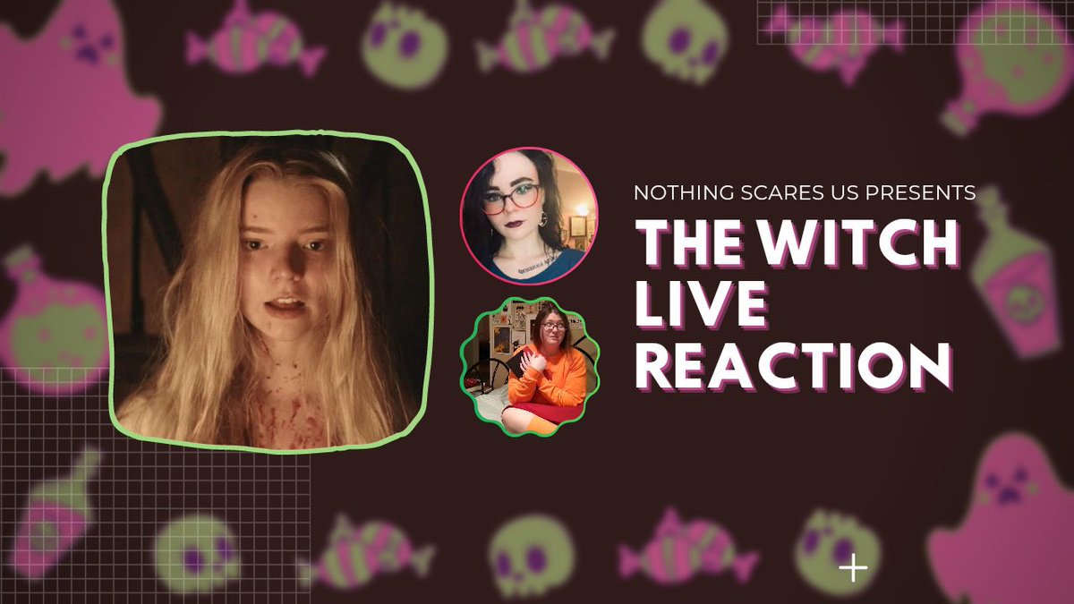 NothingScaresUs's tweet photo. Tomorrow night at 7pm est! You know the drill! https://t.co/XZiWNj9IMv https://t.co/FffgSTutf1