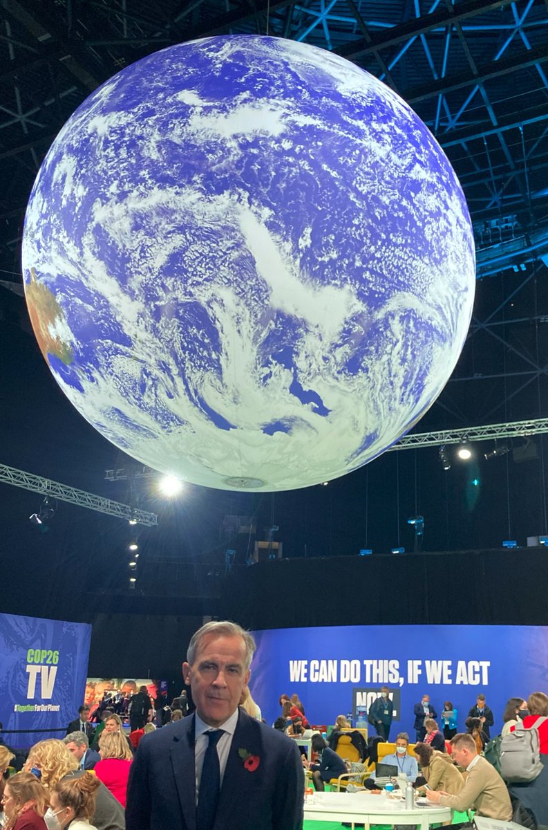 First day at #COP26. 

Since last year, we’ve made huge progress but it’s far from enough. Now we need ambitious #climate policies by gov’ts, aggressive #climateaction by companies, and enormous financing from the mainstream financial system. 

We can do this if we act.