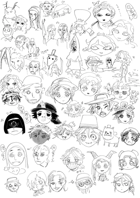 何も見ずに書いたうろ覚え人格 