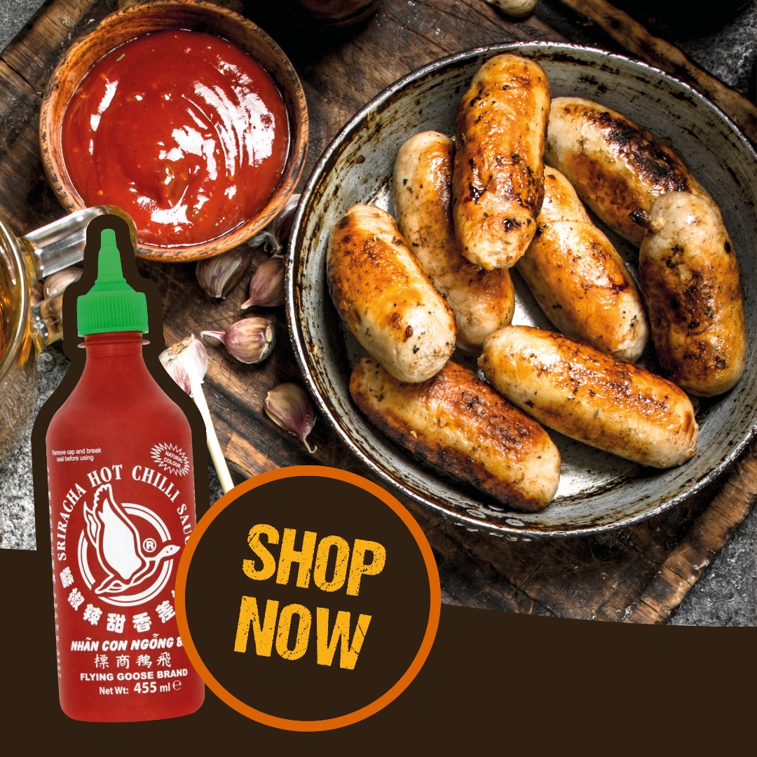 Nothing like sriracha to make your food bang 💥
Sriracha - Flying Goose Brand 
 🛒 essenceofthailand.com/search/for/sri…

#hotsauce #bonfirenight #hotdog