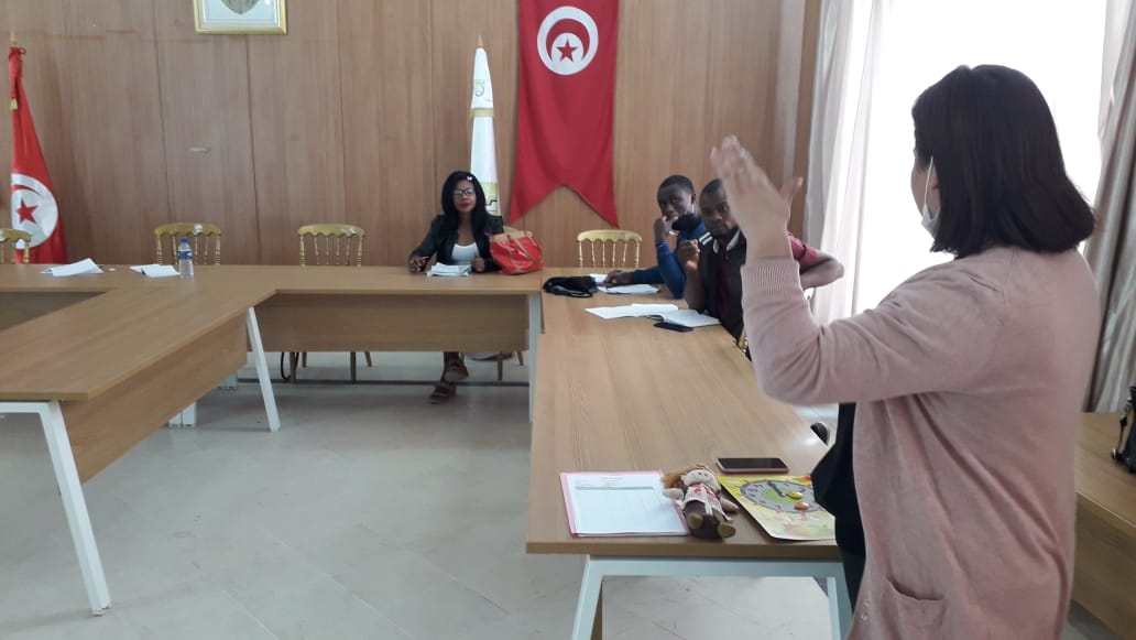 ALDAAFRICA01's tweet photo. Cours de dialecte et de langue arabe, deux groupes à la #Soukra et au #Bardo , en collaboration avec notre partenaire DVV International Tunisie الكنفدرالية الالمانية لتعليم الكبار تونس .
#ALDA ,Programme #lugha https://t.co/WQihKhQGPp