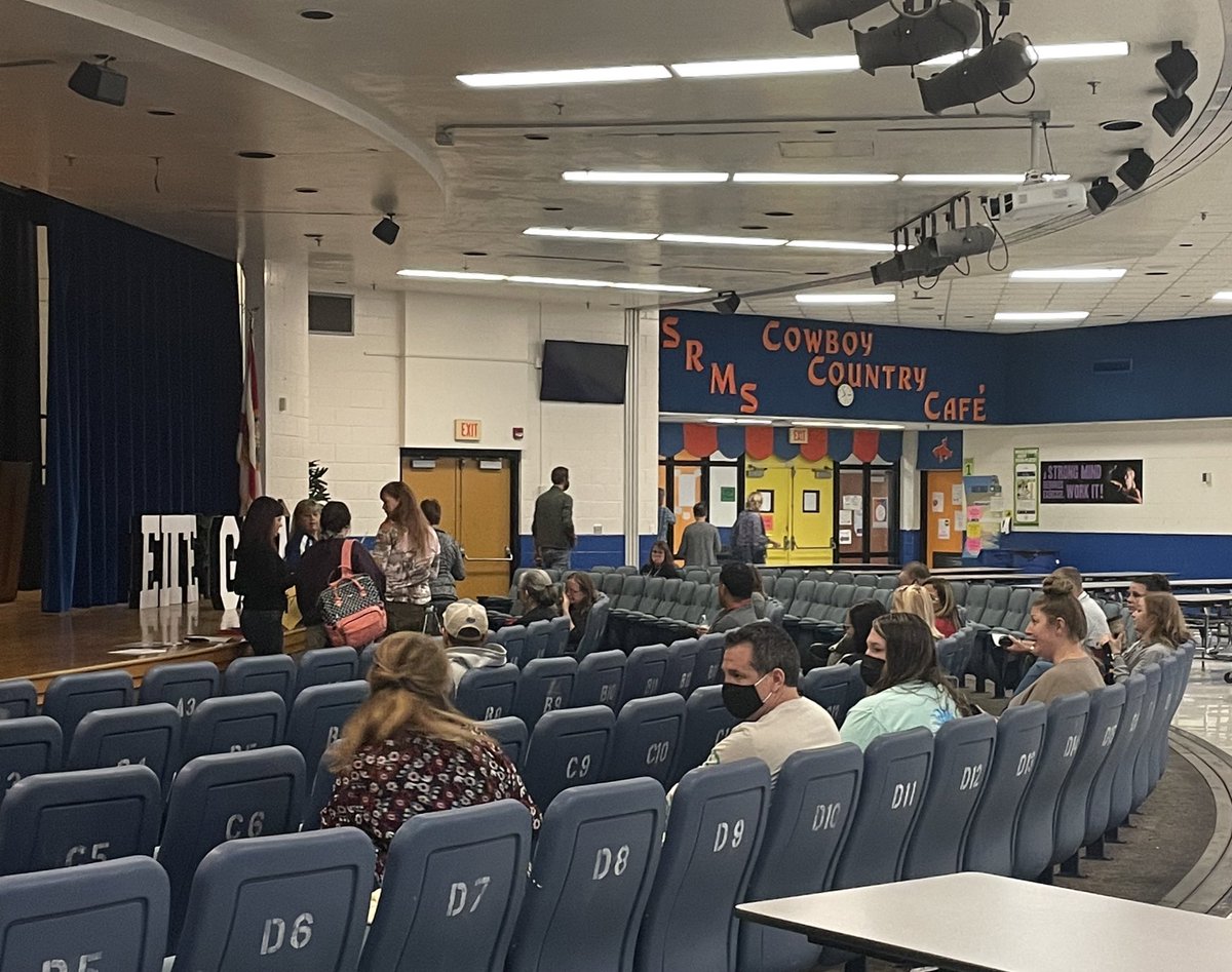 SRMSCowboys's tweet photo. School-Led Professional Development Day…focusing on all areas of our School Improvement Plan to improve our practices and best serve our students! #sdircpdday #bestbykids https://t.co/fV6nzFy8Ee
