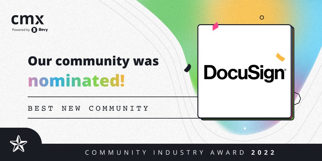 LaurenBolopue's tweet photo. Wow, the #DocuSign for #Salesforce community has been nominated for a @CMX industry award for Best New Community. Its an honor 🥰
You can cast your vote here > https://t.co/dQzoZUZEbu
I love seeing how our community is growing and meeting our AMAZING #DFSCrew! https://t.co/0dtKS3M7Iw