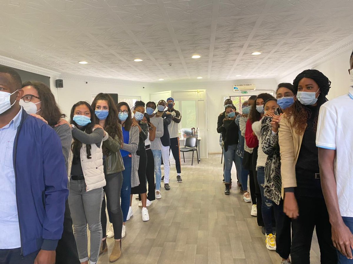 ALDAAFRICA01's tweet photo. camp de cohésion sociale à #Tunis 
#PISC2: Programme d'insertion socio-culturel des migrants en Tunisie. Projet de l' #ALDA soutenu par Terre d'Asile Tunisie - Maison du Droit et des Migrations https://t.co/siMSIzOt4p