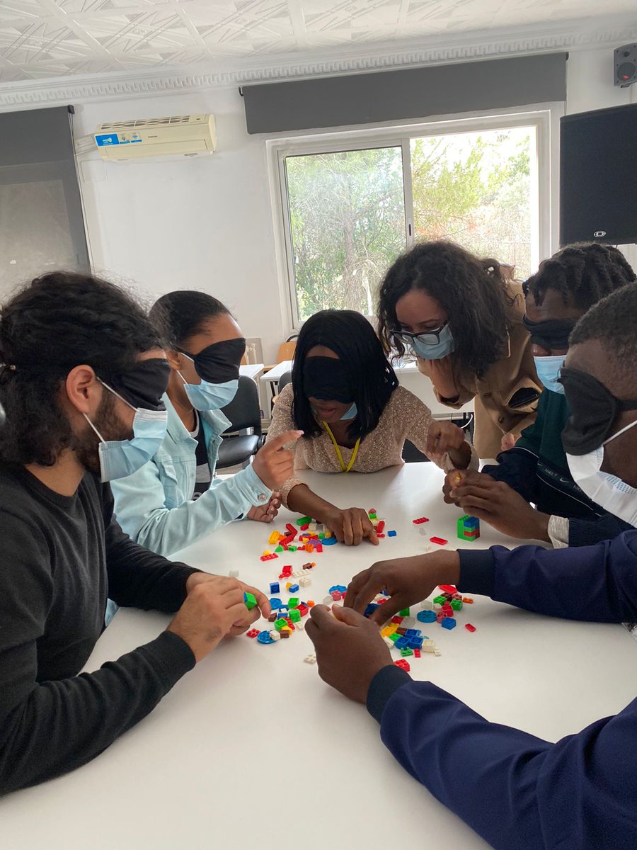 ALDAAFRICA01's tweet photo. camp de cohésion sociale à #Tunis 
#PISC2: Programme d'insertion socio-culturel des migrants en Tunisie. Projet de l' #ALDA soutenu par Terre d'Asile Tunisie - Maison du Droit et des Migrations https://t.co/siMSIzOt4p