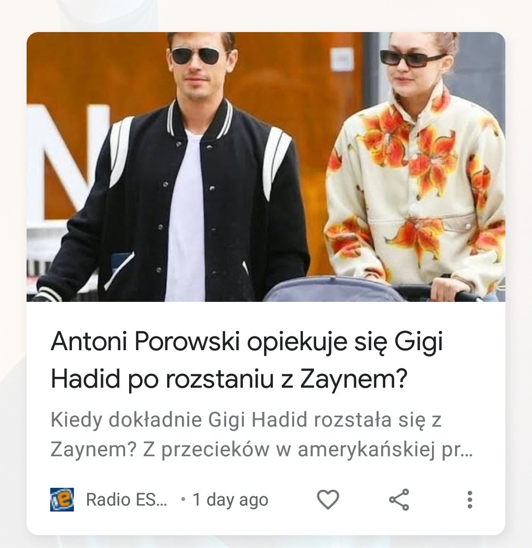 nhll2820's tweet photo. ANTONI POROWSKI I ZAYN SIE ROZSTALI???? https://t.co/7WnK9obHzs
