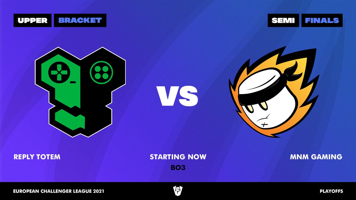 Last match of the day, who will join Deathrow in the upper bracket final ??

<a href="/Reply_Totem/">REPLY TOTEM</a> 🇫🇷 vs. <a href="/MNMGaming/">MNM Gaming</a> 🇬🇧

🔴 twitch.tv/rainbow6