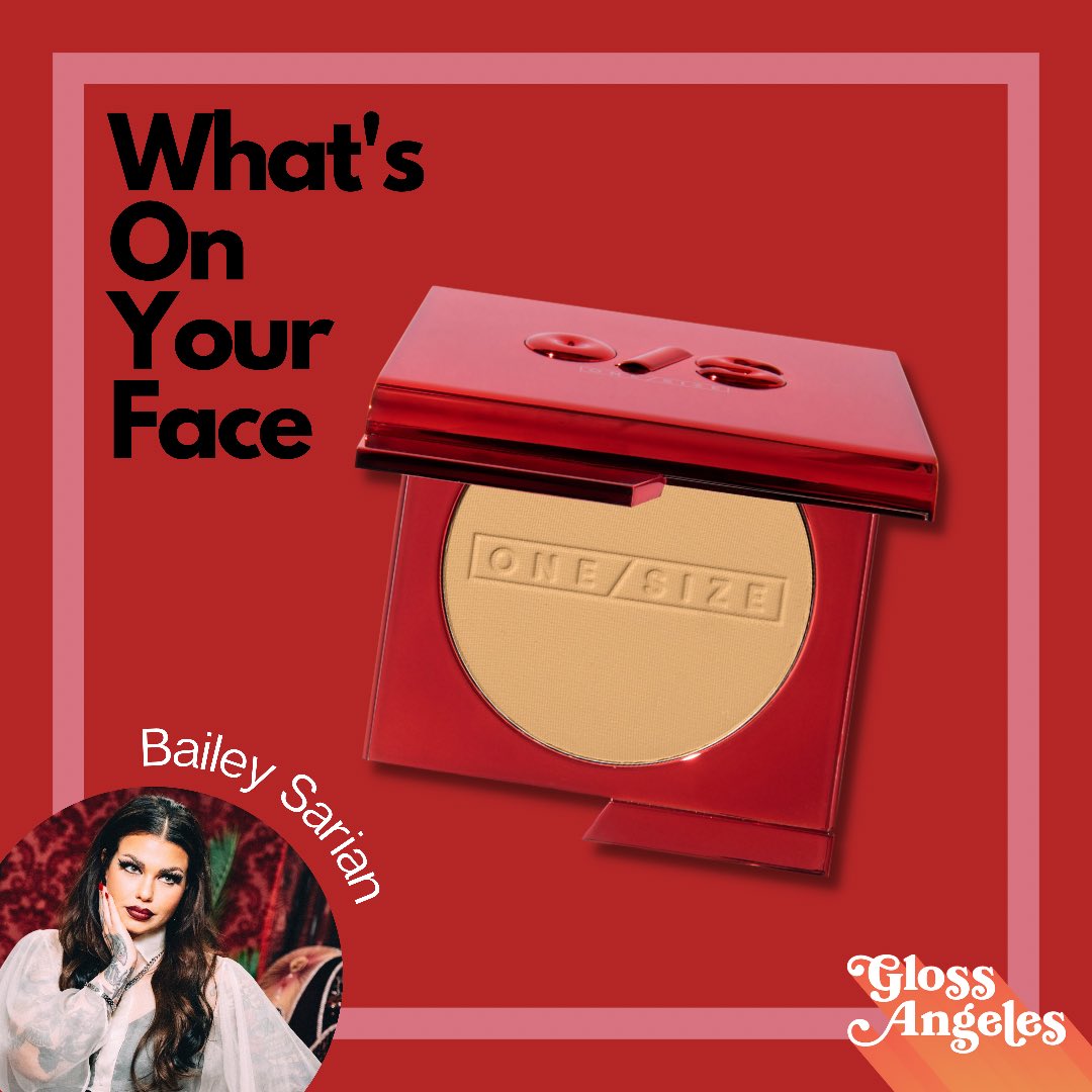glossangelespod's tweet photo. Are you a fan of powder foundation, Glams? @BaileySarian’s #WOYF is the @OneSizeBeauty powder foundation! Would you give it a try? https://t.co/Vub2fKVfpl