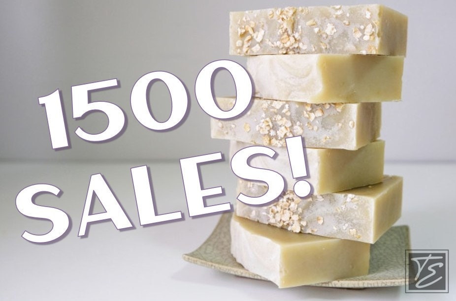 SoapsTemple's tweet photo. I just made 1500 sales on Etsy! I am very humbled and grateful for all of the love and support! Thank you
https://t.co/gBHR0nYYAm 
#etsy #handmade #templeearthsoaps #etsyfinds #etsygifts https://t.co/MzEJVv2Pwv